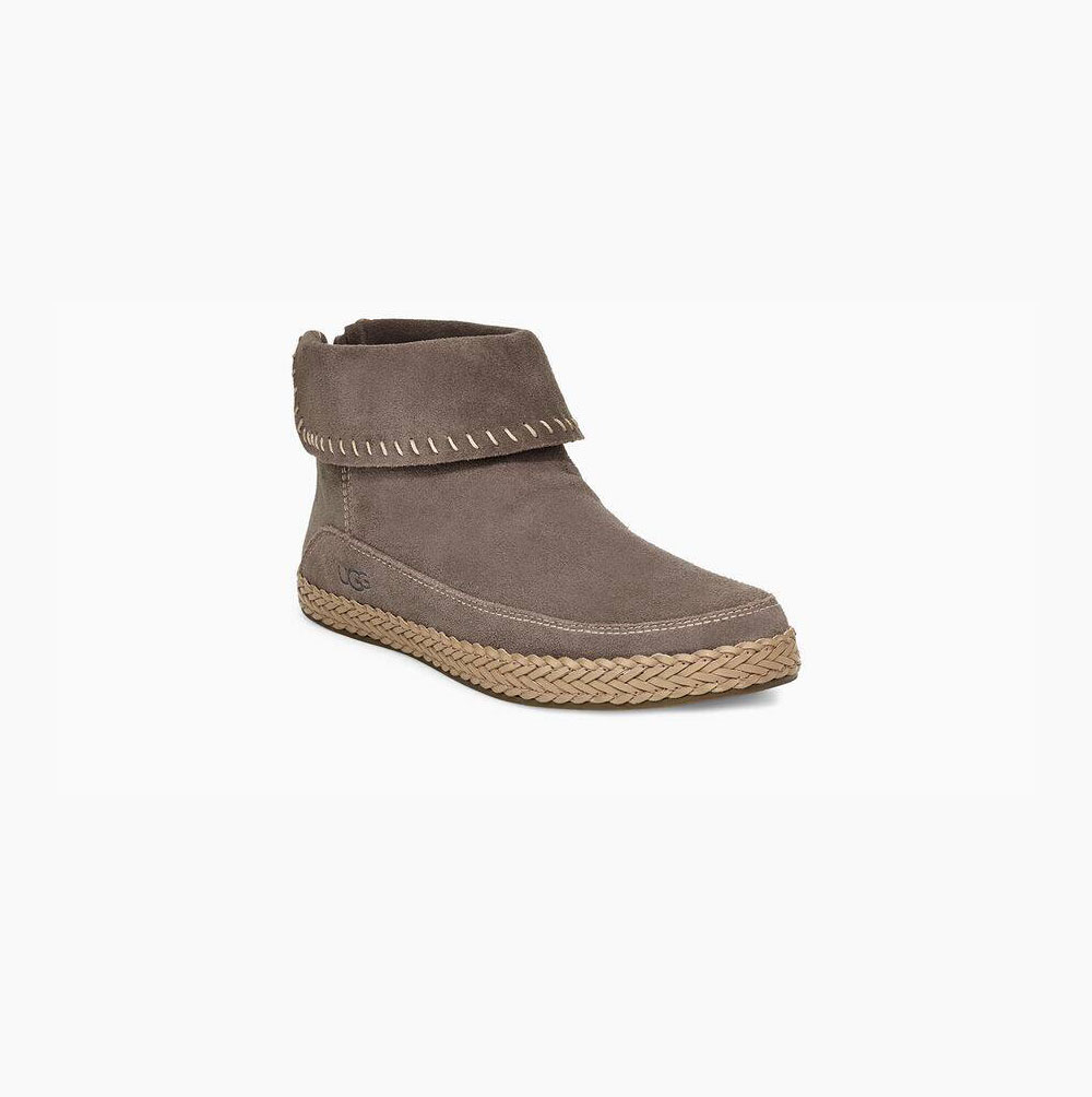 UGG Varney Brown Boots for Women (FBDI15869)